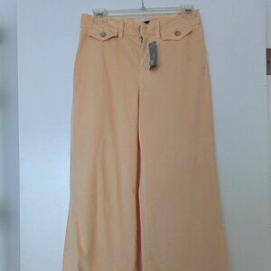 JCrew Wide-leg Trouser in Washed Velvet Petite 26